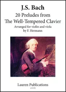 20 Preludes from the Well Tempered Clavier