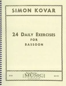 24 Daily Exercises for Bassoon