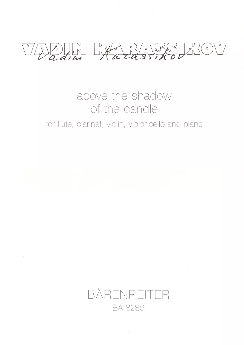About the Shadow of the Candle