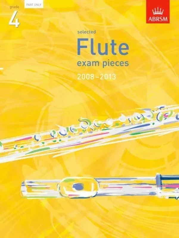 ABRSM Flute Exam Pieces 2008-2013 Grade 4 Solo Part