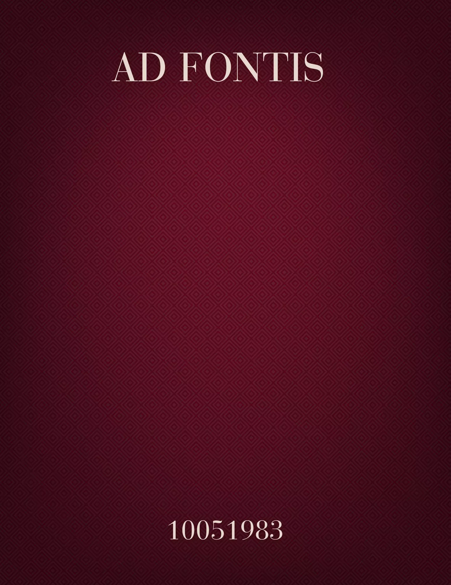 Ad Fontis