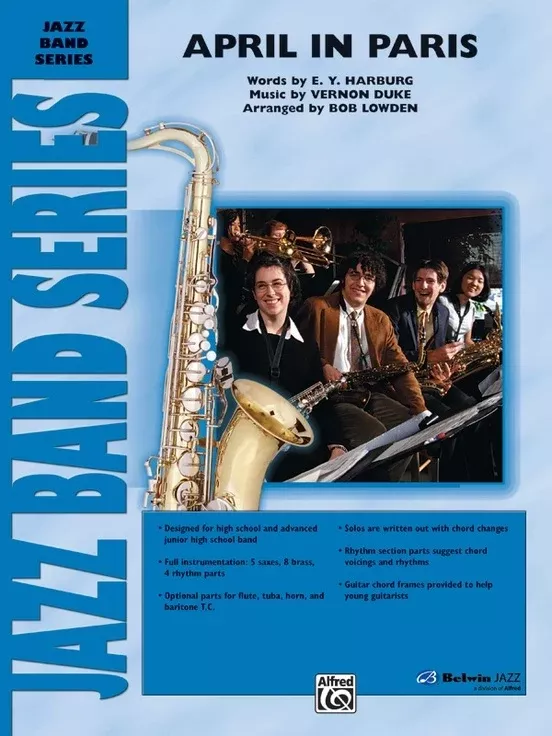 April In Paris JE Grade 3 Conductor Score