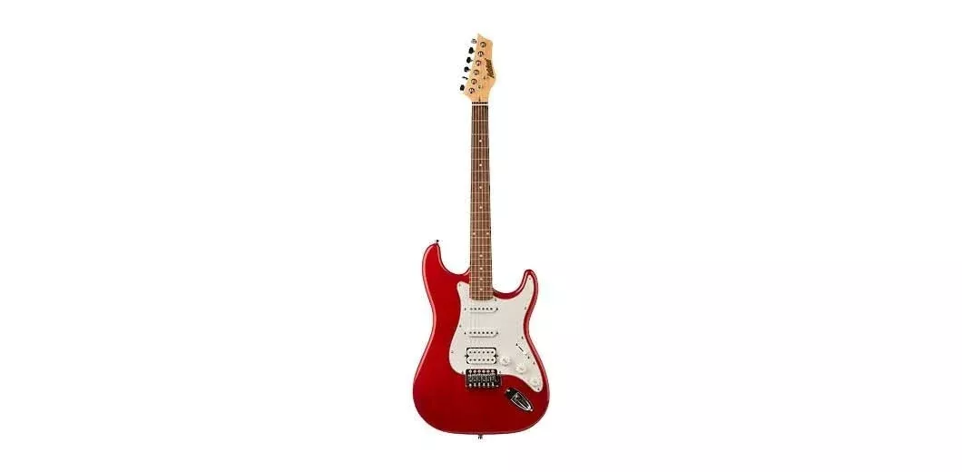 Ashton AG232TRD Model Guitar Trans Red