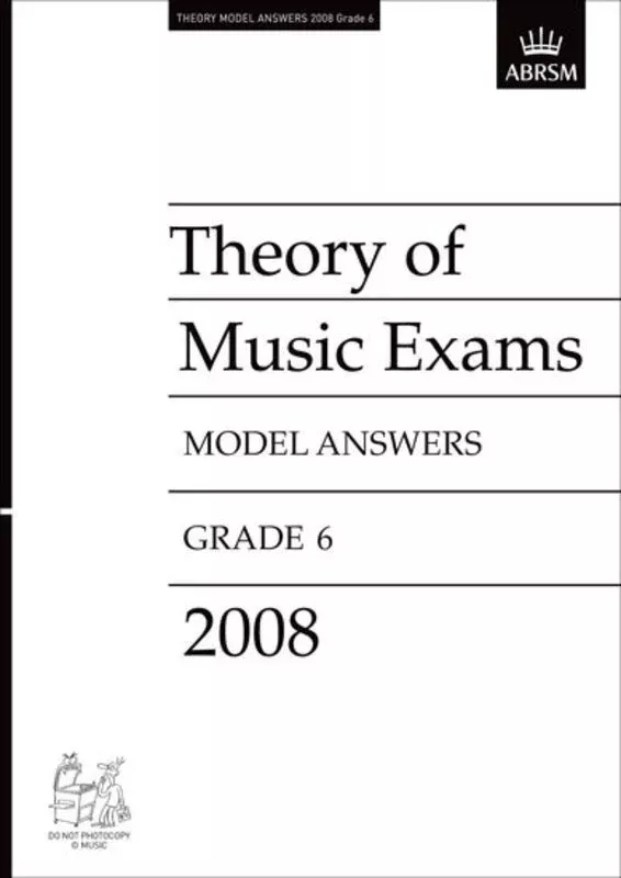 A B Theory of Music Answers Grade 6 2008