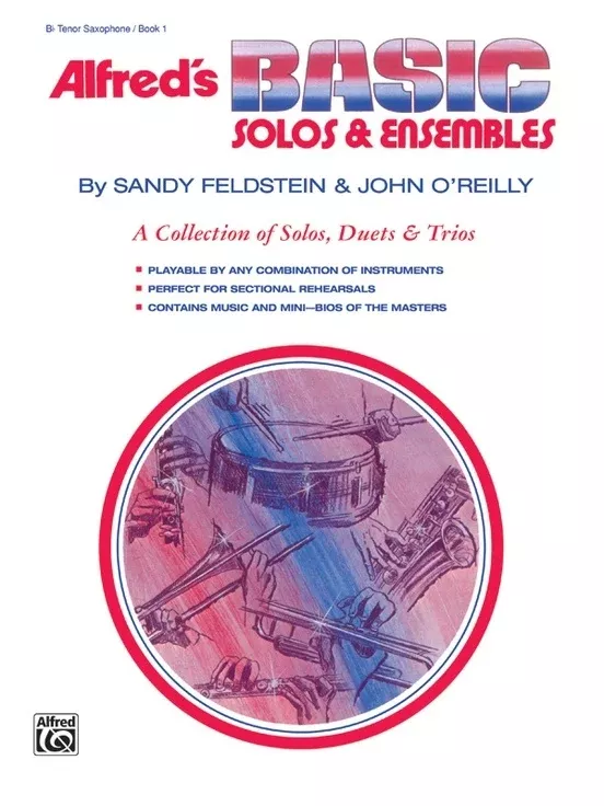 Basic Solos and Ensembles Book 1 for Tenor Saxophone
