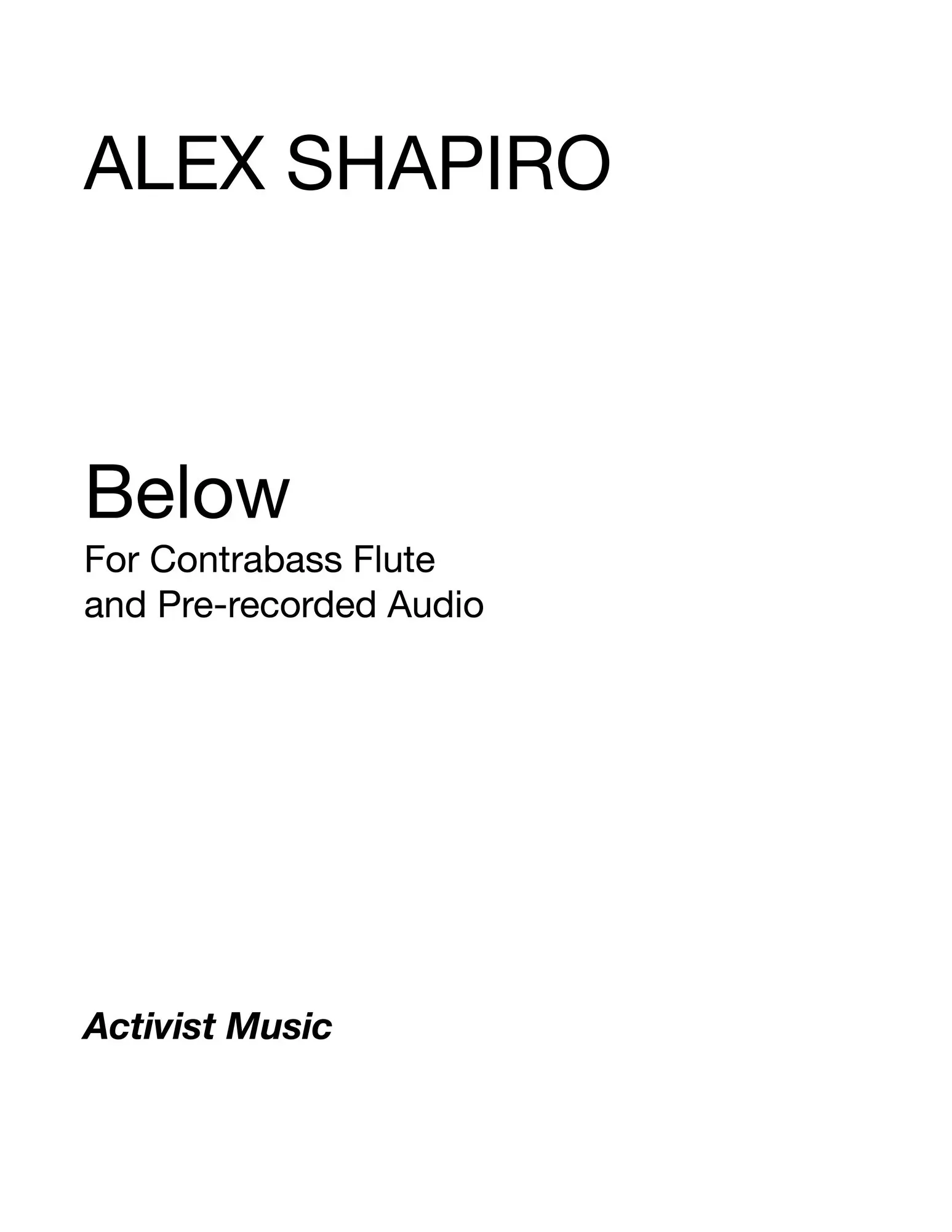 Below
