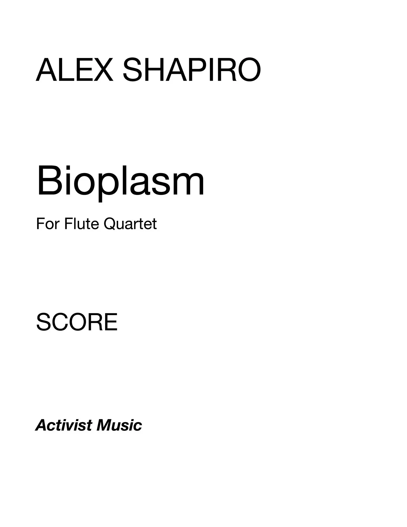 Bioplasm