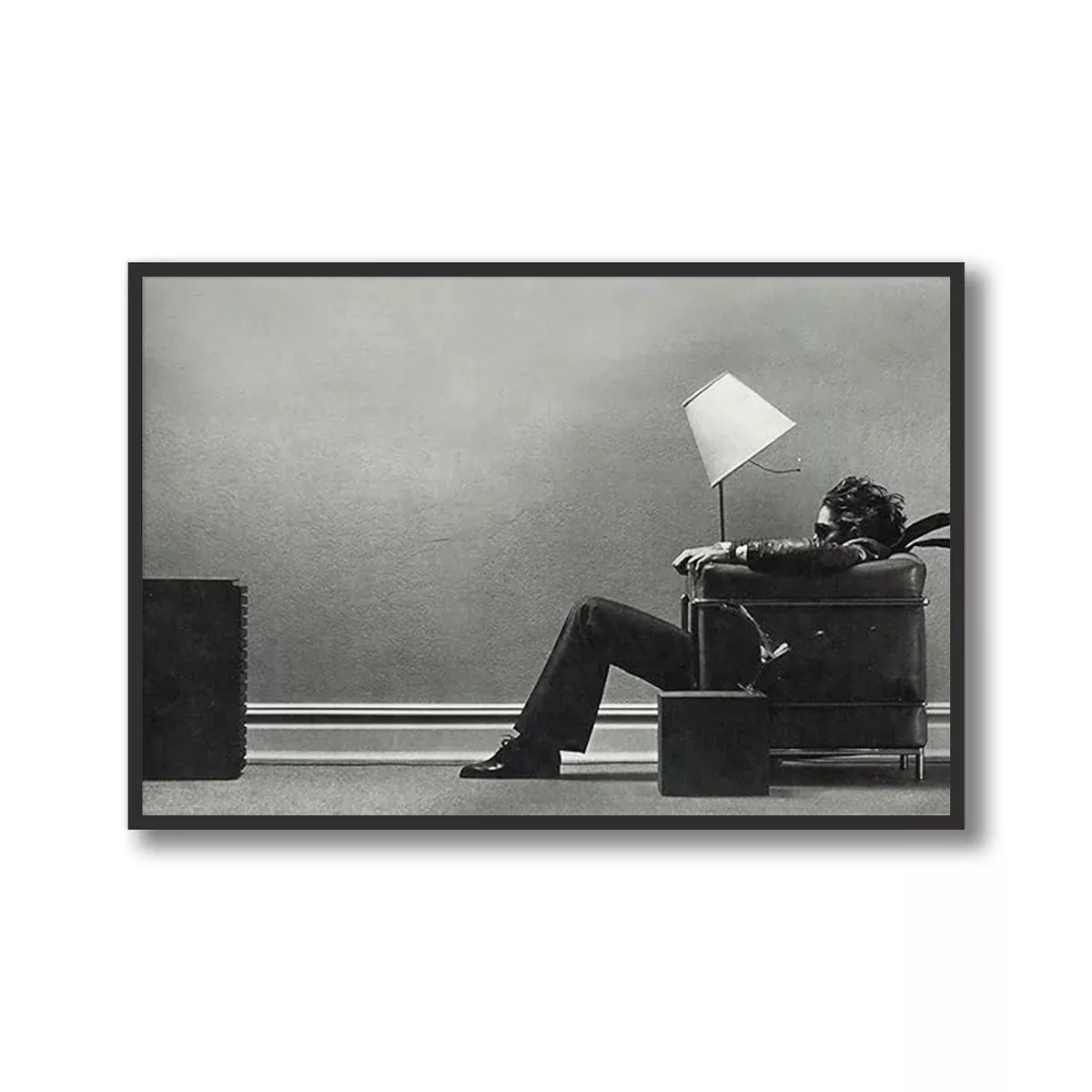 Blown Away Guy Vintage Maxell Ad Poster
