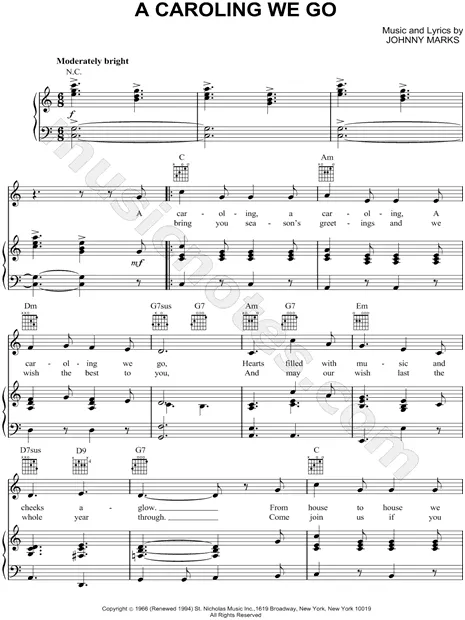 A-Caroling We Go!