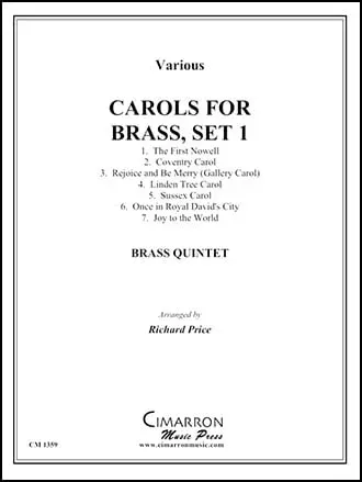 Carols for Brass Set No. 1