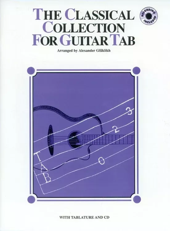 The Classical Collection For Guitar Tab Book/CD