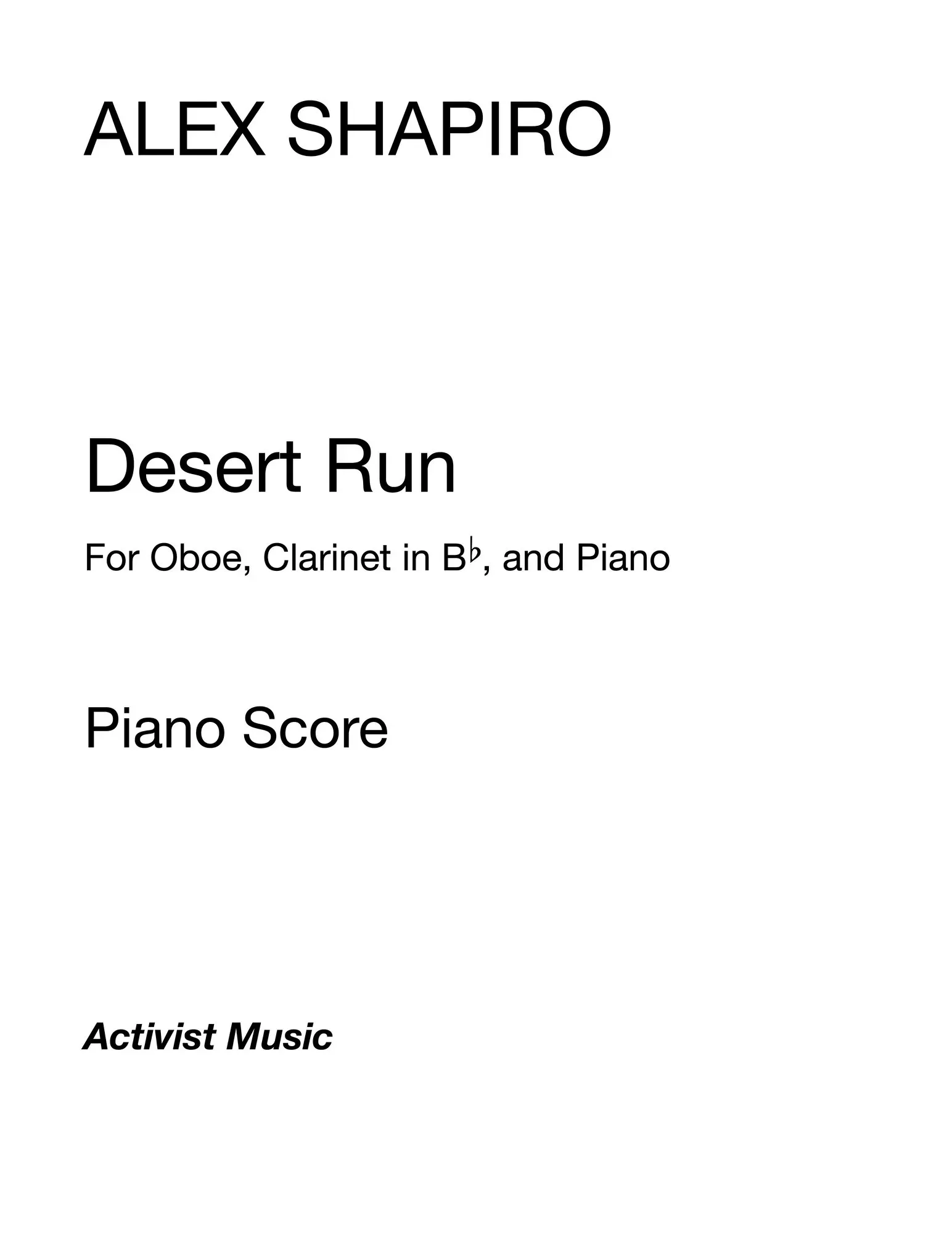 Desert Run