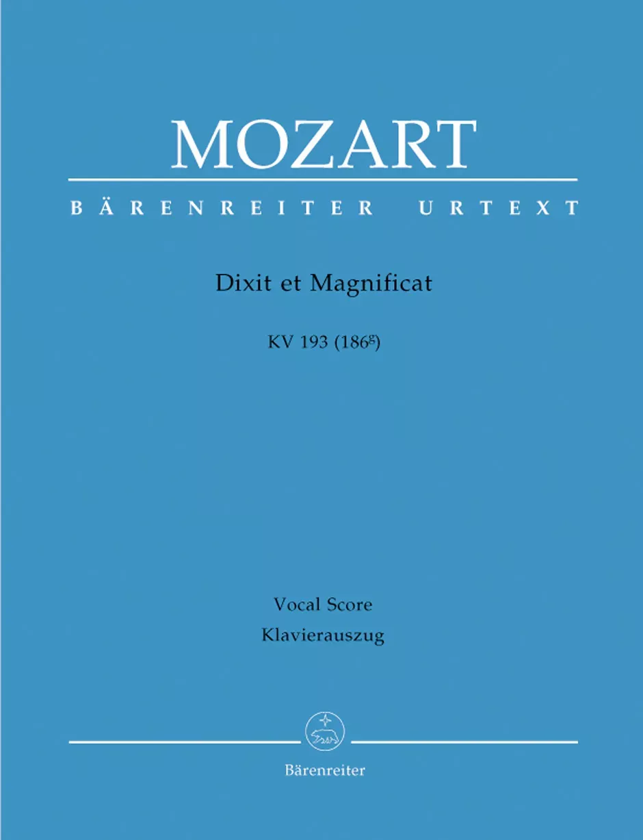 Dixit et Magnificat, K. 193