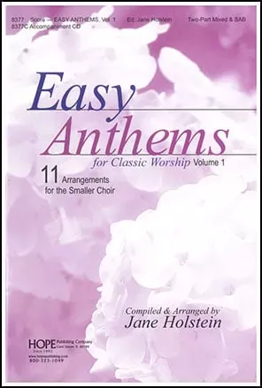 Easy Anthems for Classic Worship Vol. 1
