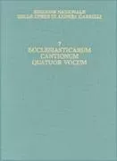 Ecclesiasticarum Cantionum Quatuor Vocum