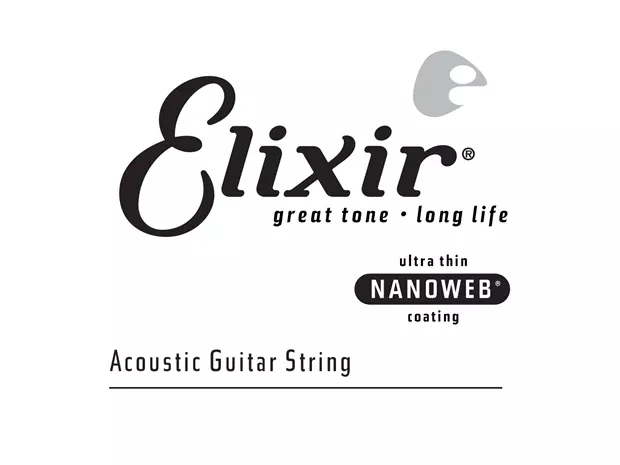 Elixir : #15145: Acoustic Nano 0.045 Single Strings