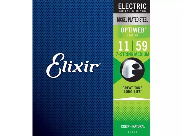 Elixir : #19106: Elec Optiweb 7 String Medium 11-59