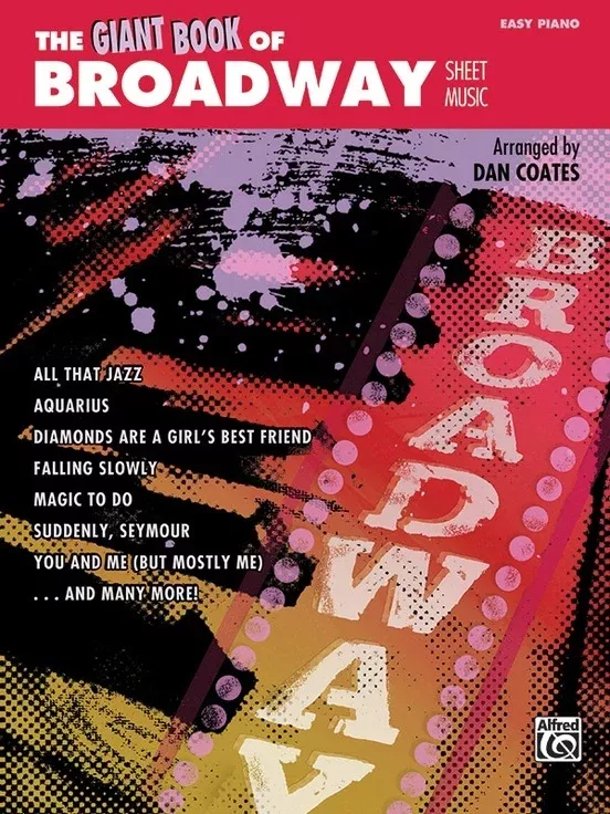The Giant Book Of Broadway Sheet Music Easy Piano