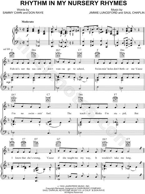 (If I Had) Rhythm In My Nursery Rhymes