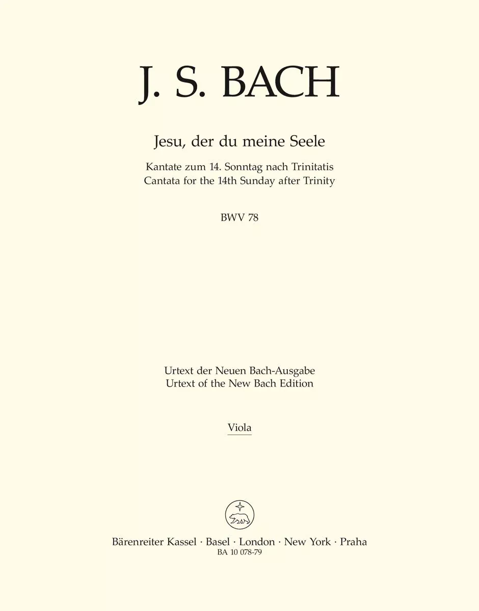 Jesu, By Thy Cross And Passion BWV 78