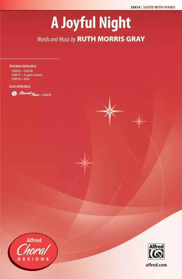 A Joyful Night SATB Choral Sheet Music