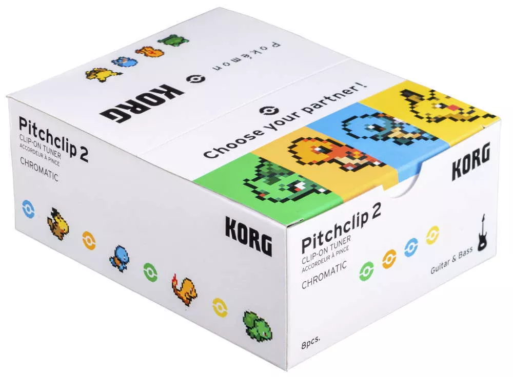 KORG Pitchclip 2 8 Pack Pokemon