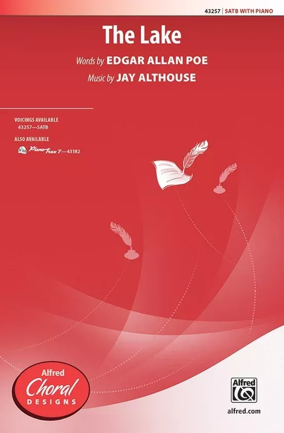 The Lake SATB Choral Sheet Music