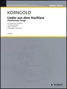 Lieder Aus Dem Nachlass No. 1