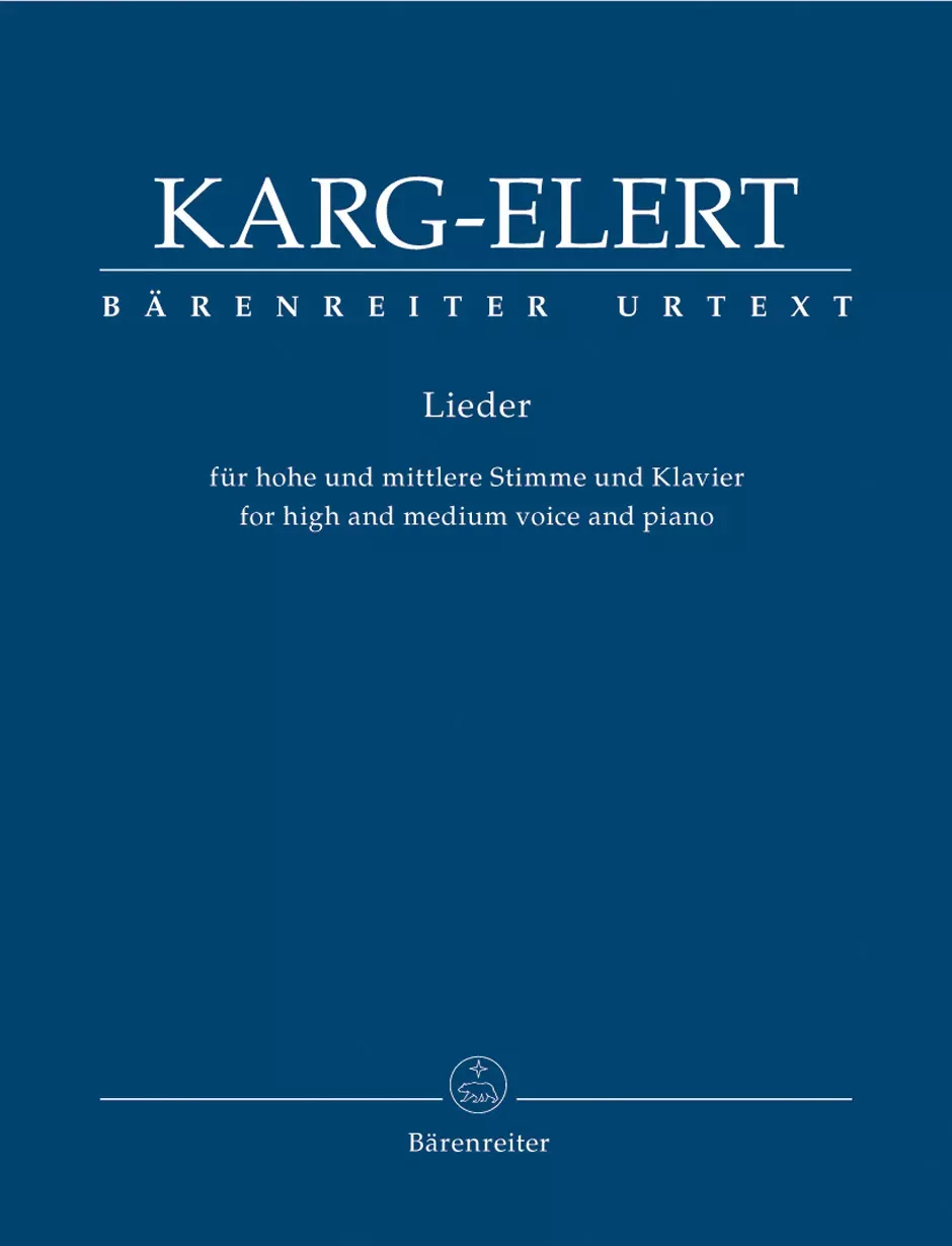 Lieder for High and Medium Voice