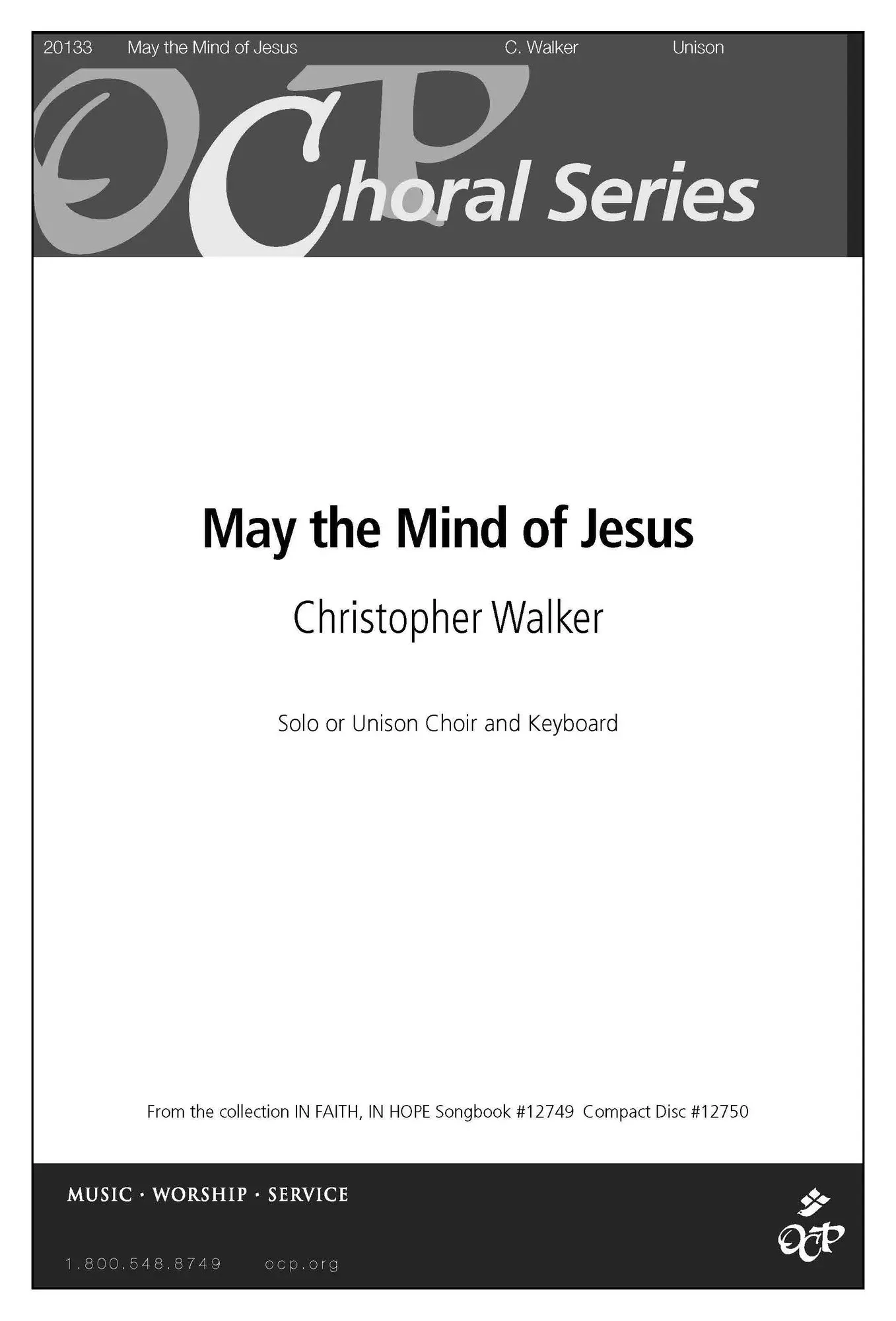 May the Mind of Jesus