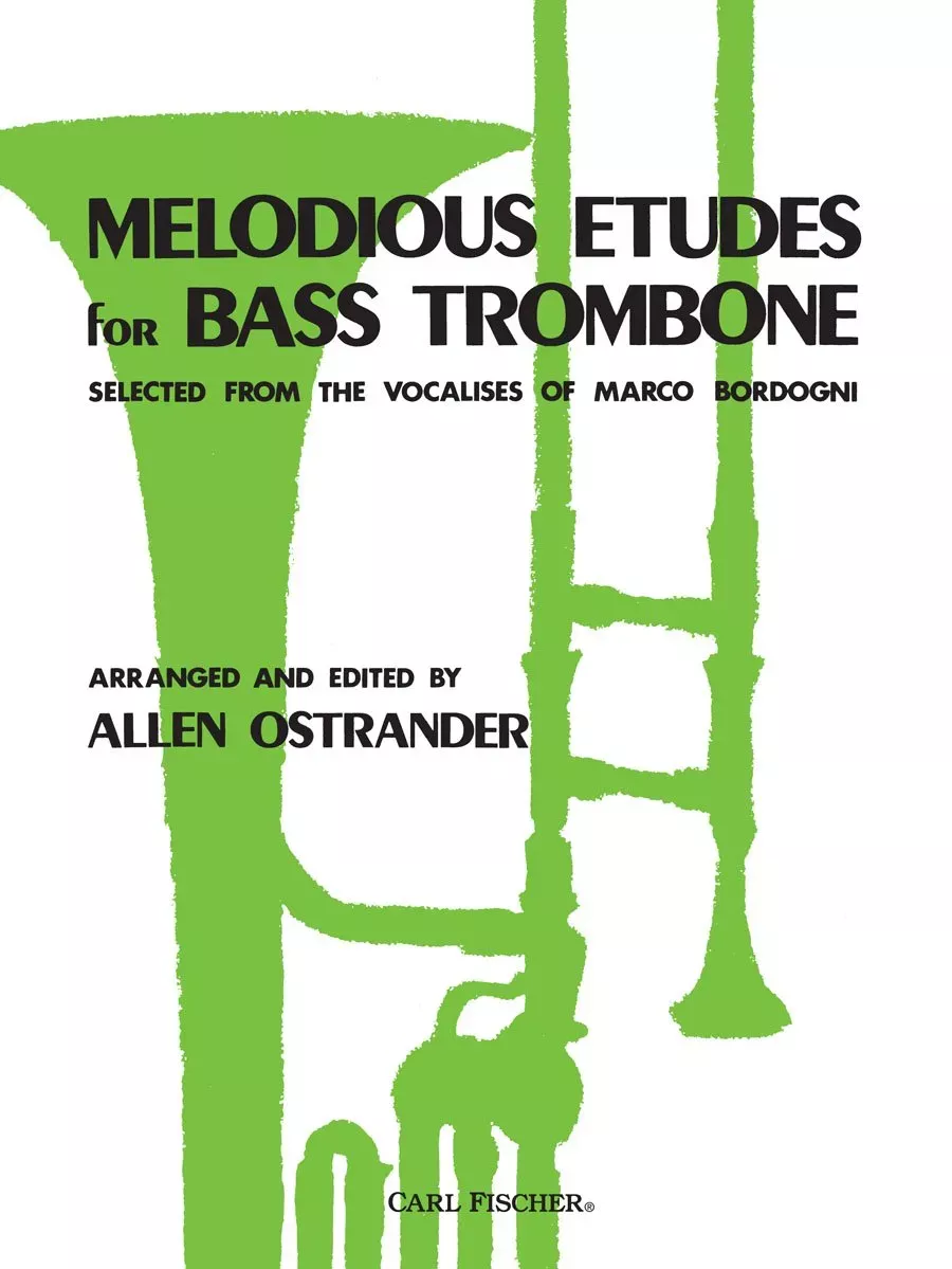 Melodious Etudes for Bass Trombone