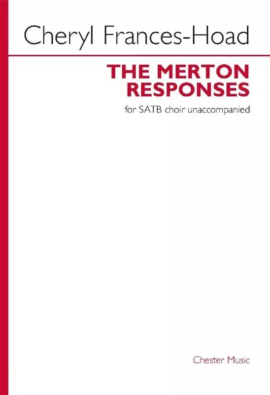 The Merton Responses Satb A Cappella Octavo