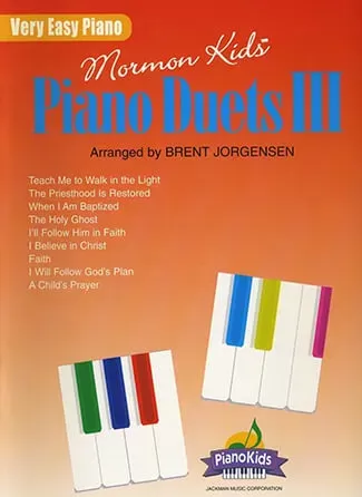 Mormon Kids Piano Duets No. 3