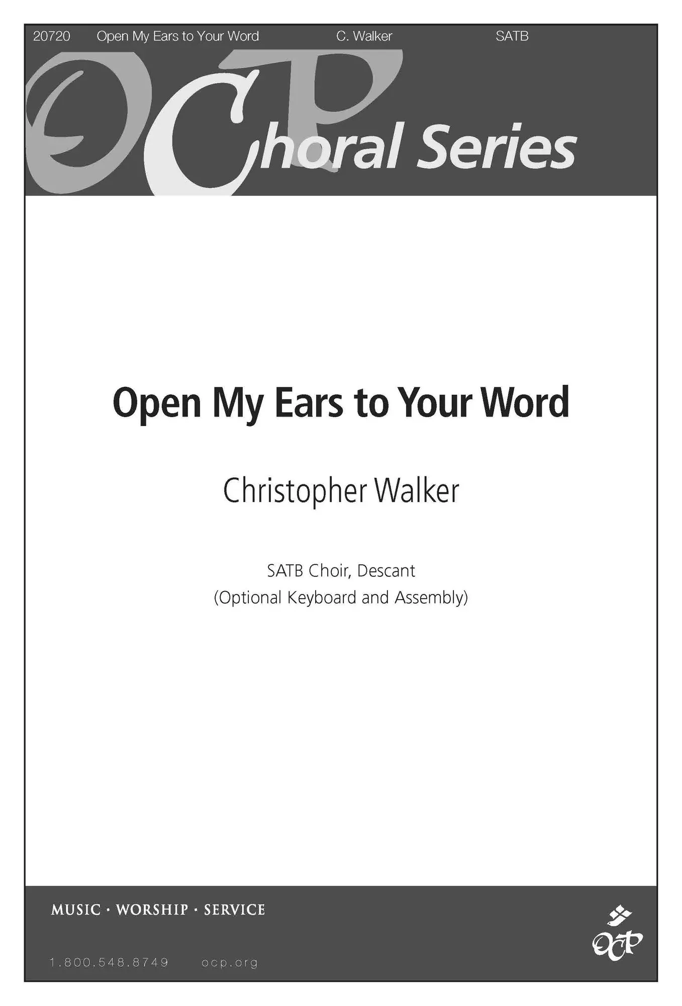 Open My Ears to Your Word