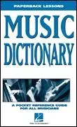 Paperback Lessons Music Dictionary