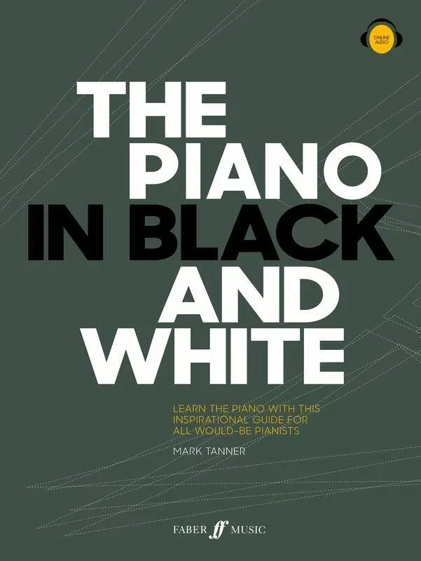 The Piano In Black And White Book/Online Audio