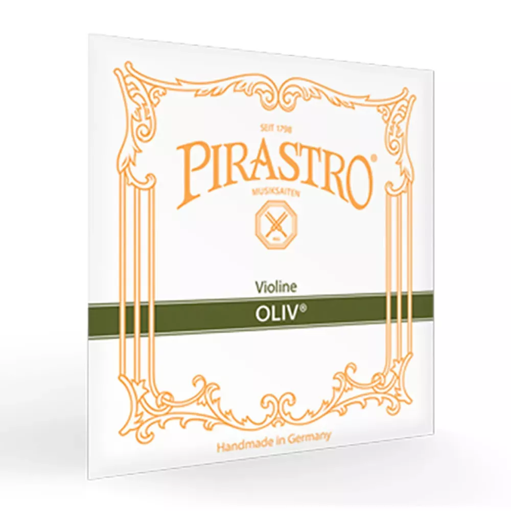 Pirastro Oliv D Gut Violin String 16.75 Gold-Aluminium