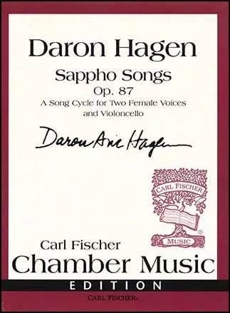 Sappho Songs, Op. 87