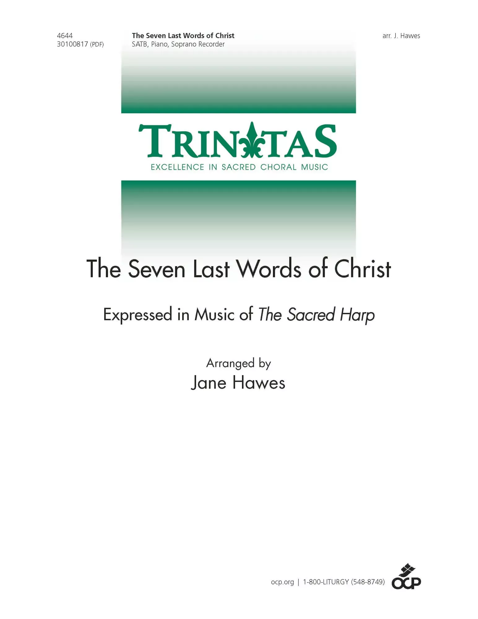 The Seven Last Words of Christ