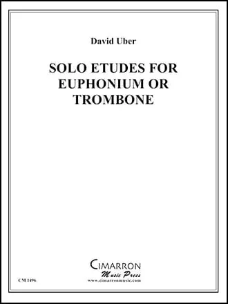 Solo Etudes for Euphonium