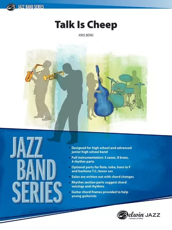 Talk Is Cheep Jazz Ensemble Sheet Music Grade 3.5