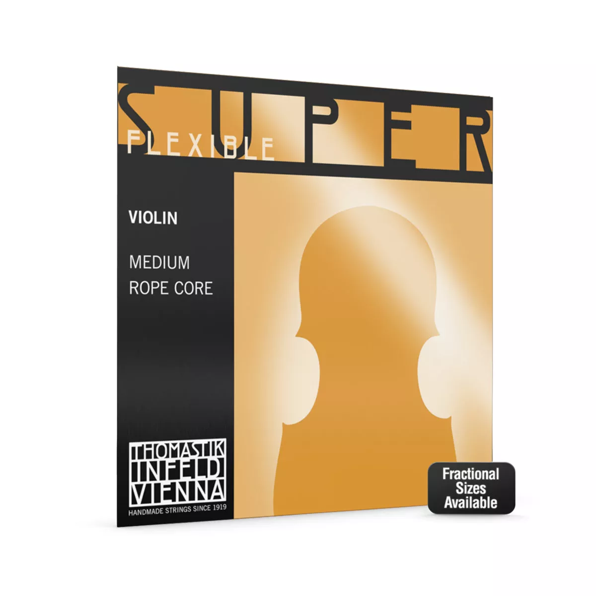 Thomastik Superflex .13 Violin 'G' String - Medium, Rope Core, Chrome Wound, 4/4 Size