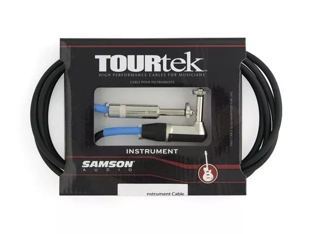 TourTek : TourTek 3' Instrument Cable w/L-Jack (0.92m)