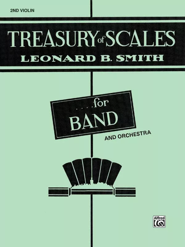 Treasury of Scales for 2nd Violin Sheet Music