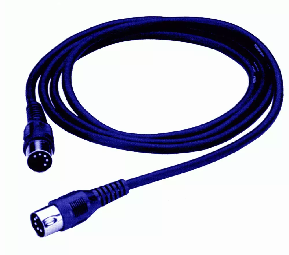 UXL 3 Meter Midi Cable - Blue Clr