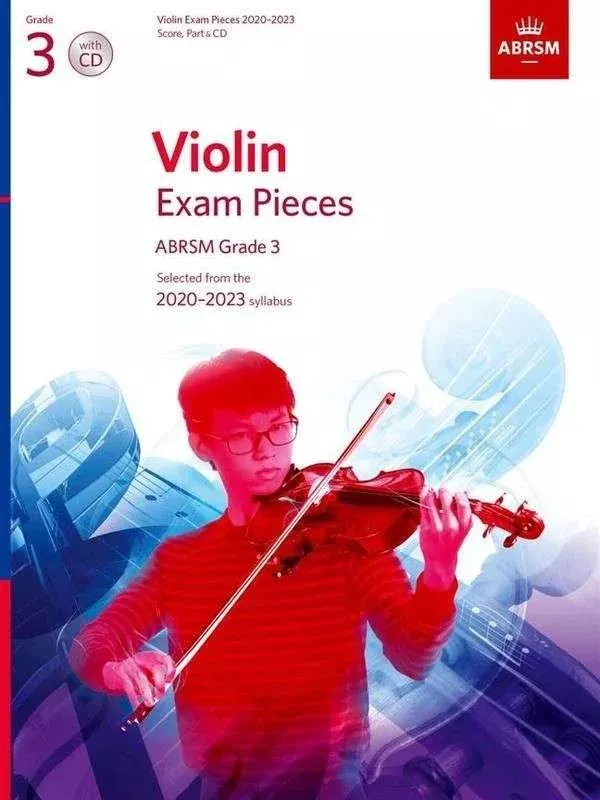Violin Exam Pieces Grade 3 2020-2023 with Piano and CD
