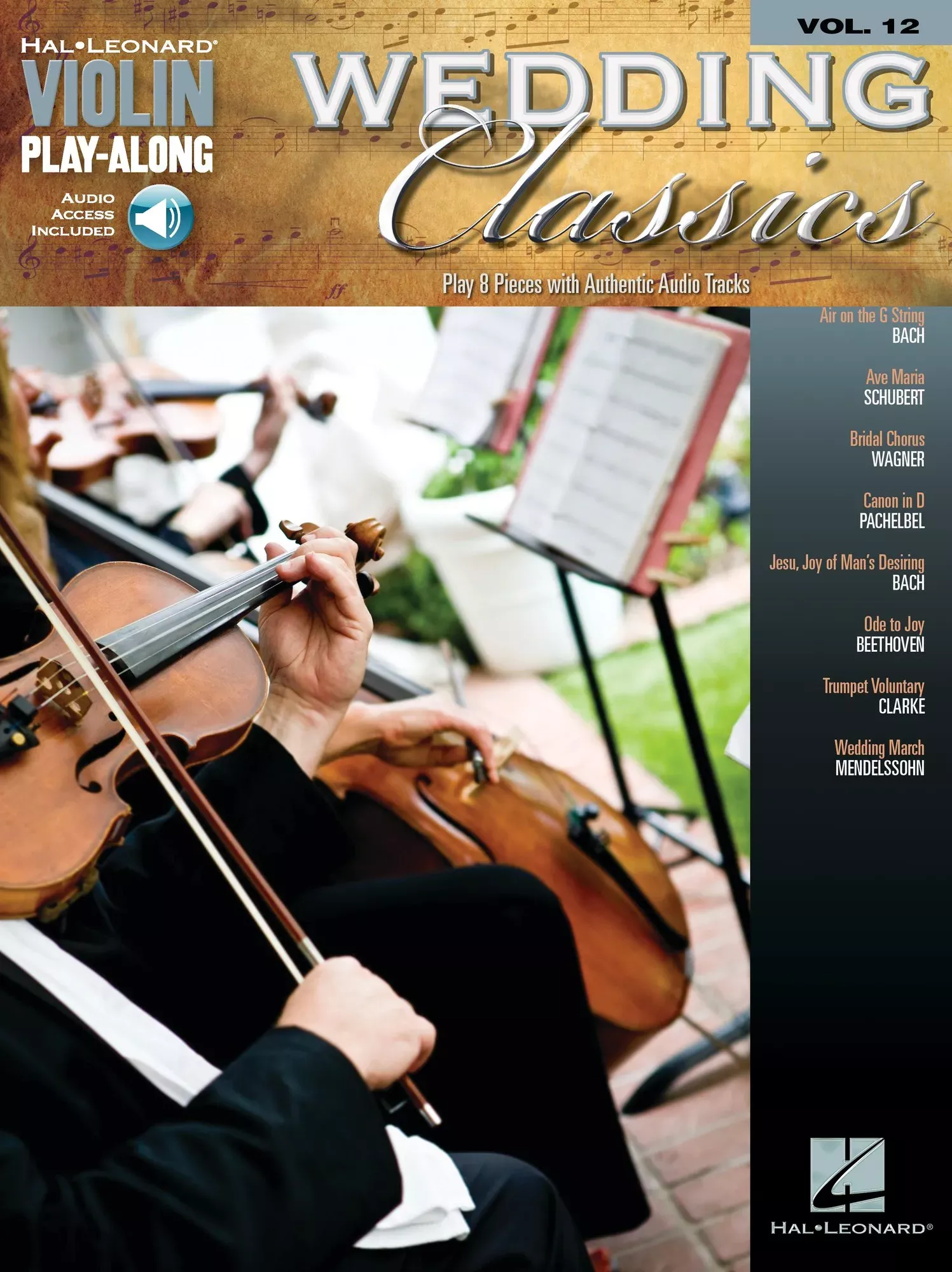 Violin Play-Along No. 12: Wedding Classics
