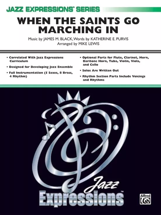 When the Saints Go Marching In Jazz Ensemble Sheet Music Grade 2
