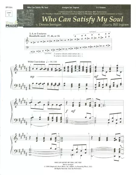 Who Can Satisfy My Soul