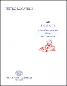 Xii Sonata for Flute and Basso Continuo, Op. 2